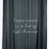 Badeforhæng RUNEMO 150x200 sort