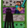 Badehåndklæde MINECRAFT 70x140