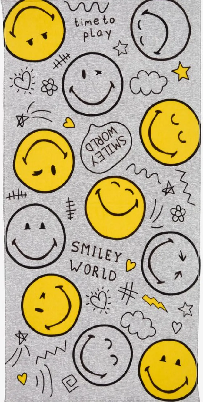 Badehåndklæde SMILEY 70x140