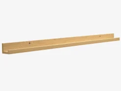 Billedhylde AVNEDE 115x7 egefarve