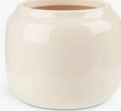 Blomsterpotte MARCUS Ø16xH13cm beige
