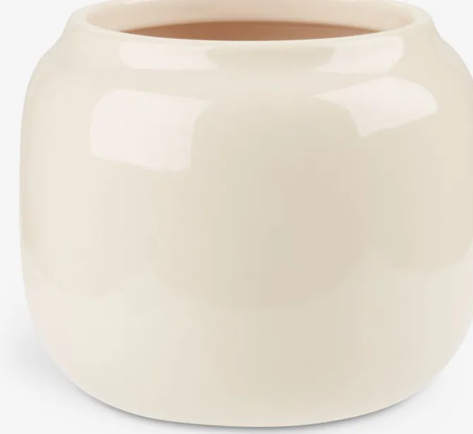 Blomsterpotte MARCUS Ø16xH13cm beige