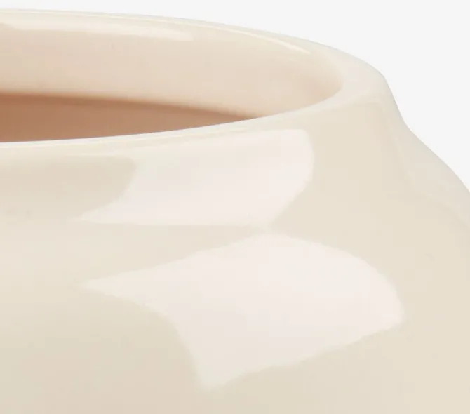 Blomsterpotte MARCUS Ø16xH13cm beige