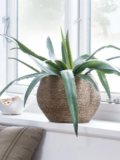 Blomsterpotte SIVERT Ø26xH23cm brun