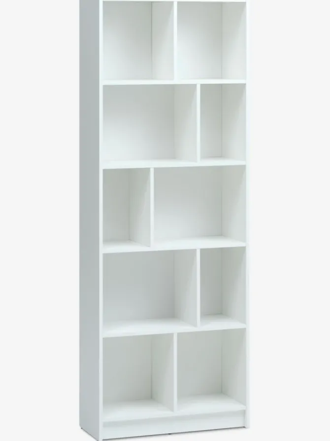 Bogreol MOSBJERG 10 hylder hvid
