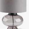 Bordlampe EDMUND Ø25xH35cm grå