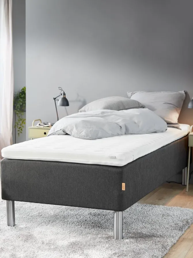 Boxmadras 90x200 GOLD B30 latex Grå-40