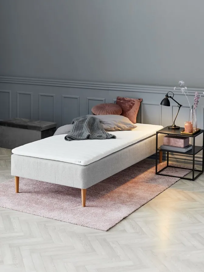 Boxmadras 90x200 PLUS B20 PU Grå-25