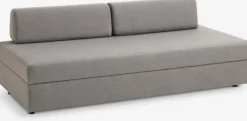Daybed BEGYNDT 196x91 lysegråt stof