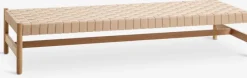 Daybed VADEHAVET 189x67 naturfarvet stof/eg