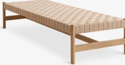 Daybed VADEHAVET 189x67 naturfarvet stof/eg