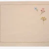Dækkeserviet CIKORIE 33x42 natur/grøn