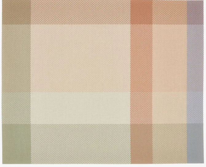 Dækkeserviet VALLMO 33x42 grøn/orange