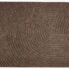 Dørmåtte JORDSKOLM 50x80x0,7 brun/beige