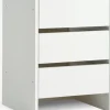 Garderobeindsats VIBY 3 skuffer hvid