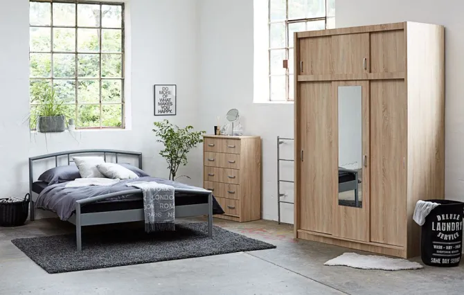 Garderobeskab EVETOFTE 143x220 eg