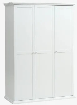 Garderobeskab FREDENSBORG 140x200 hvid