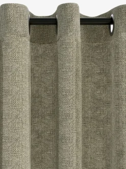 Gardin ANHOLT 1x140x300 støvet grøn