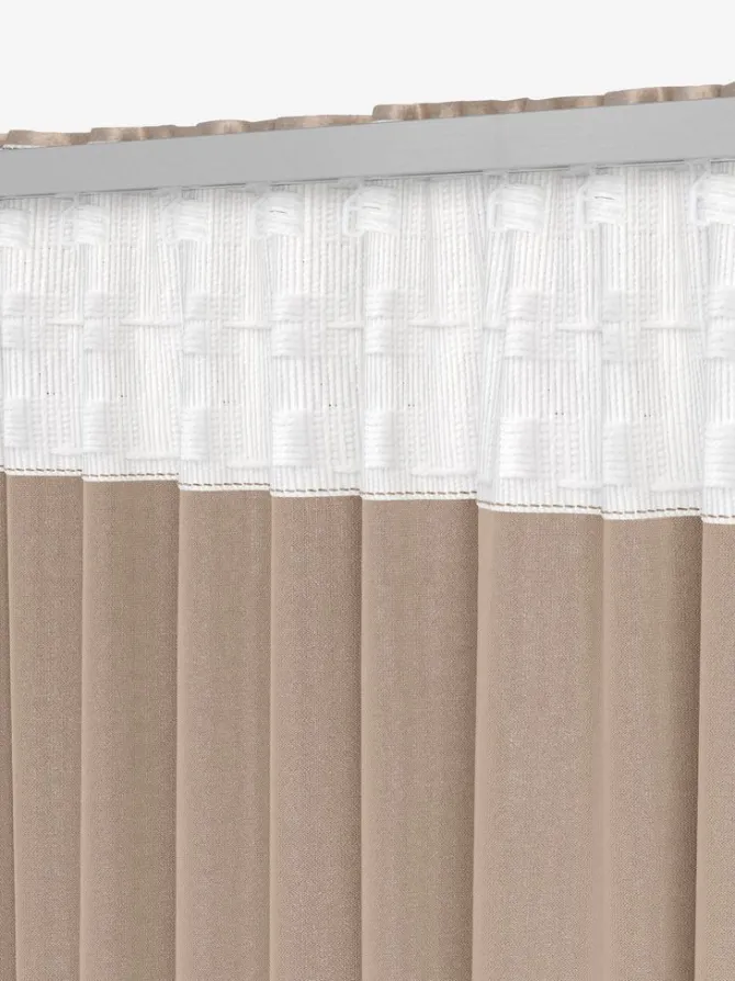 Gardin AUSTRA 1x140x300 velour taupe