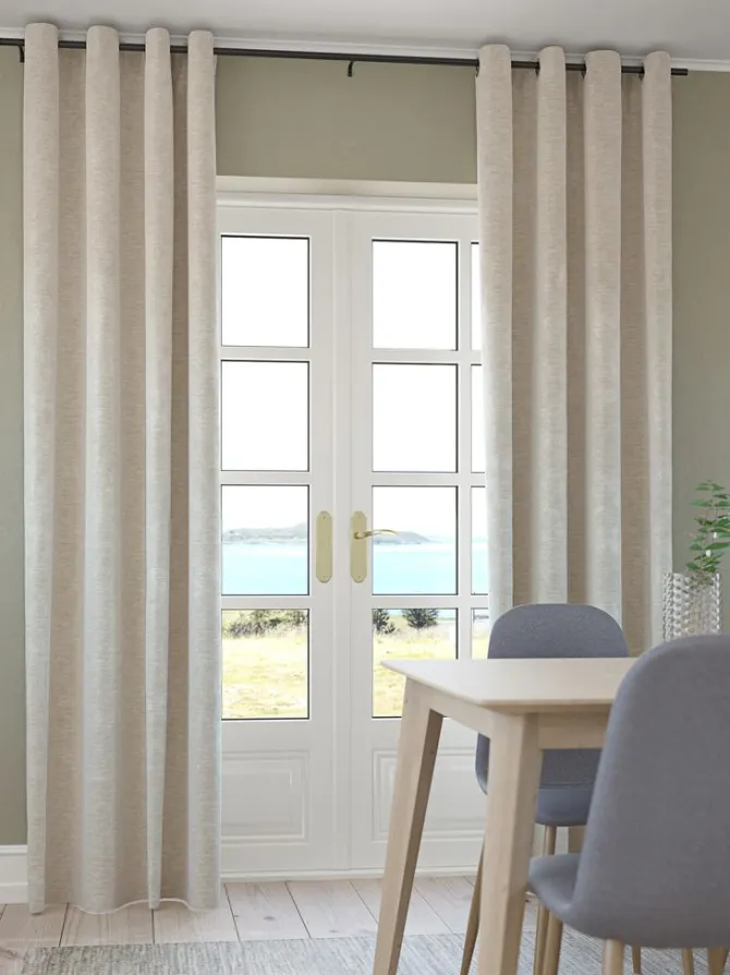 Gardin NESVATN 1x140x300 chenille sand