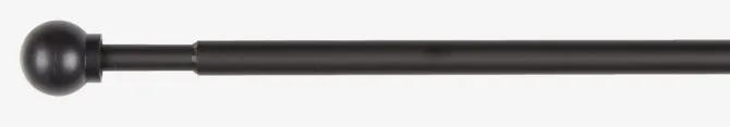 Gardinstang BATALDEN Ø10mm 80-145 cm sort