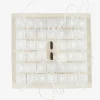 Glidere m/snor FIXI 40 stk/pk hvid