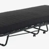 Gæsteseng DAMSBRO 90x200 sort