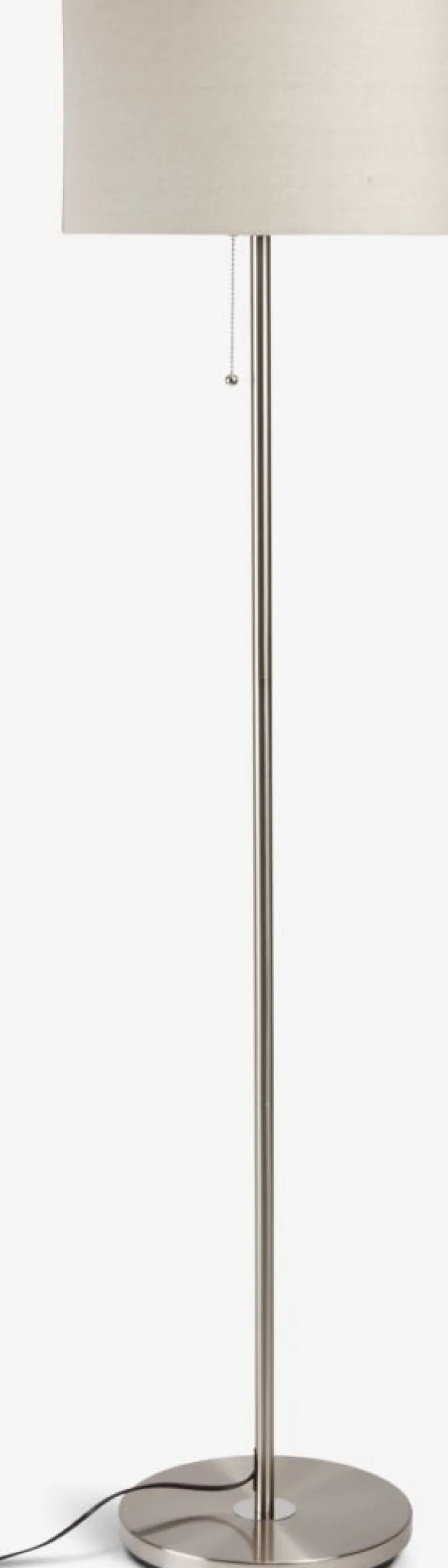 Gulvlampe KRISTOF H145cm børstet stål