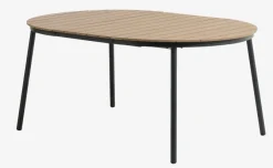 Havebord TAGEHOLM Ø118xL118/168 natur
