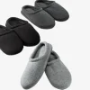 Hjemmesko REIDULF str. 36-45 fleece assorteret