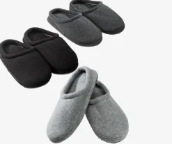 Hjemmesko REIDULF str. 36-45 fleece assorteret