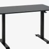 Hæve sænkebord ASSENTOFT m/gaslift 70x130 sort