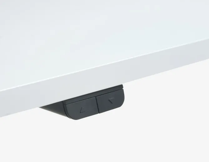 Hæve sænkebord SVANEKE 70x140 hvid