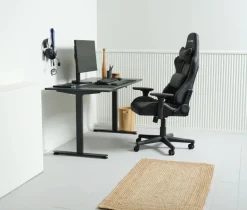 Hæve sænkebord SVANEKE 60x120 sort