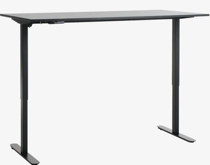 Hæve sænkebord SVANEKE 70x140 sort