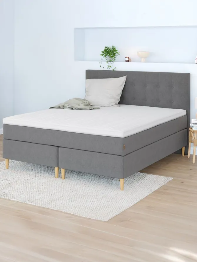 Kontinentalseng 180x200 GOLD C30 Grå-23