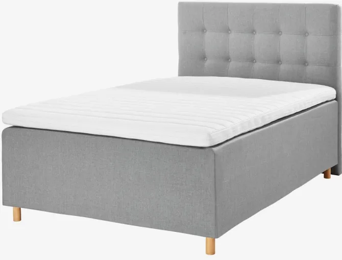Kontinentalseng 180x200 PLUS C80 Grå-23