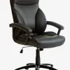 Kontorstol TAMDRUP memory foam sort kunstlæder
