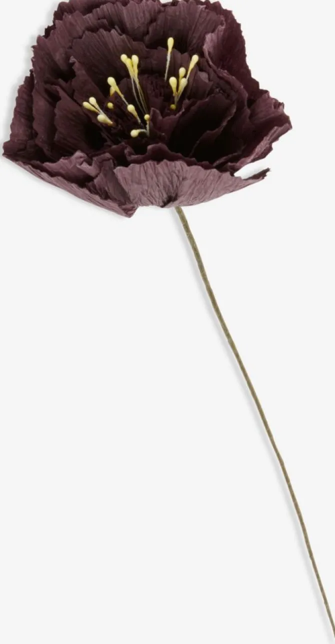 Kunstig blomst PER H40cm lilla