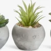Kunstig plante BROR Ø7xH9cm assorteret