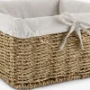Kurv GJERMUND B25xL25xH15cm natur