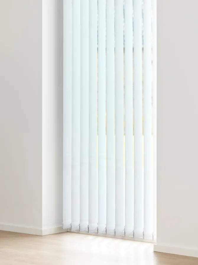 Lamelgardin mørklægning FERAGEN 100x250cm hvid