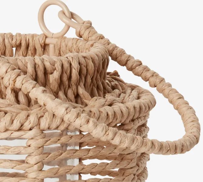 Lanterne MANDRUP Ø15xH20cm natur