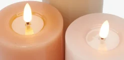 LED lys TERKEL H13/15/18cm 3 stk/sæt