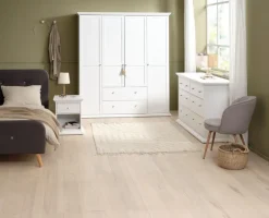 Lænestol HOLMDRUP grå/eg