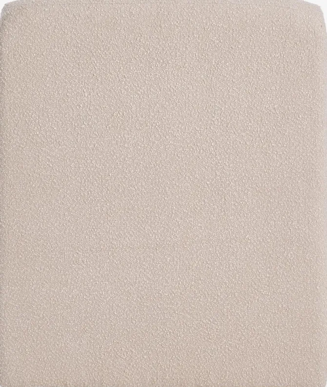 Loungestol BULLERUP råhvid teddy