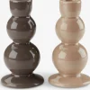 Lysestage ANDREAS Ø7xH13cm assorteret