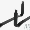 Meder 90cm sort 2 stk