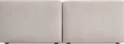 Modulsofa SKEJBY 2-pers. sandfarvet stof