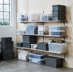 Opbevaringsboks SMARTSTORE CLASSIC 15 14L m/låg